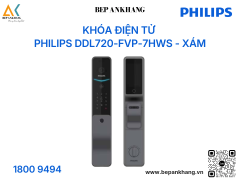 Khóa điện tử PHILIPS DDL720-FVP-7HWS - Xám